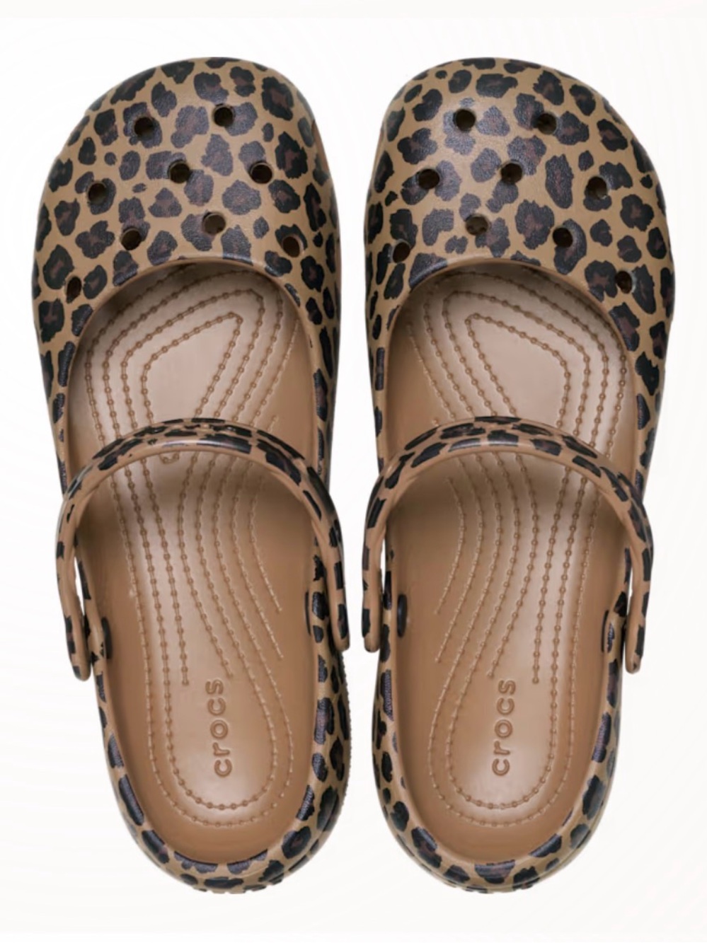 Crocs Classic Animal Ballet (Leopard) Women’s 9 - Picture 1 of 3